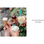 Four New Flavors of Ice Cream