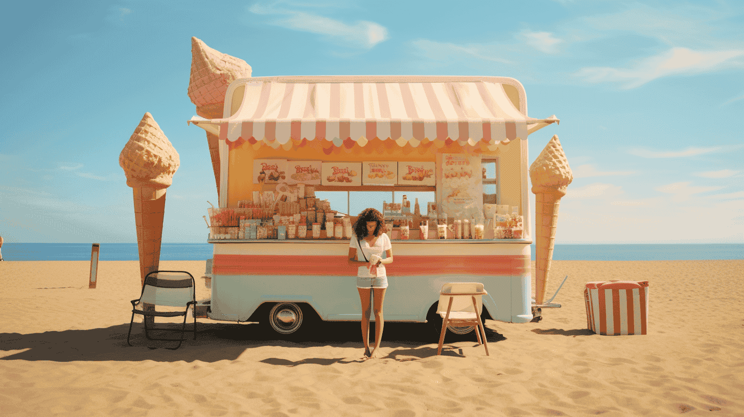 The Perfect Pairing: Why Ice Cream And The Beach Are Meant To Be