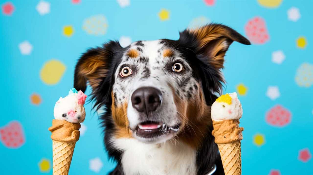 vanilla ice cream for dogs