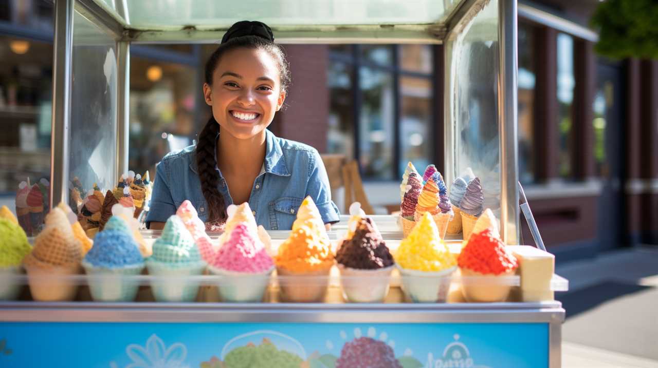 ice cream cone coloring page
