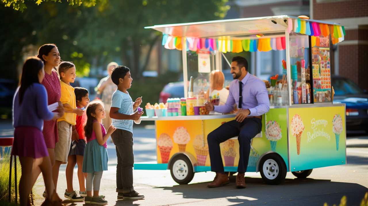 ice cream truck rental