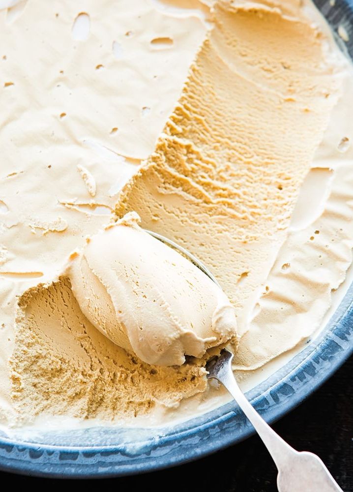 how to make ice cream less sweet