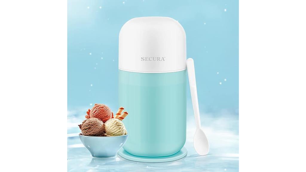 compact electric ice cream maker