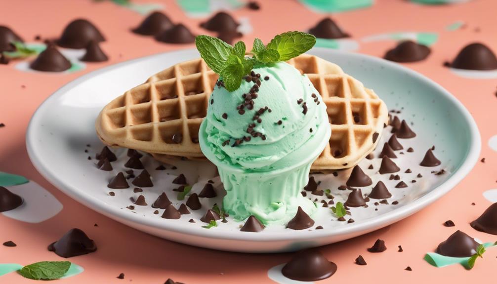 cool minty chocolate delight
