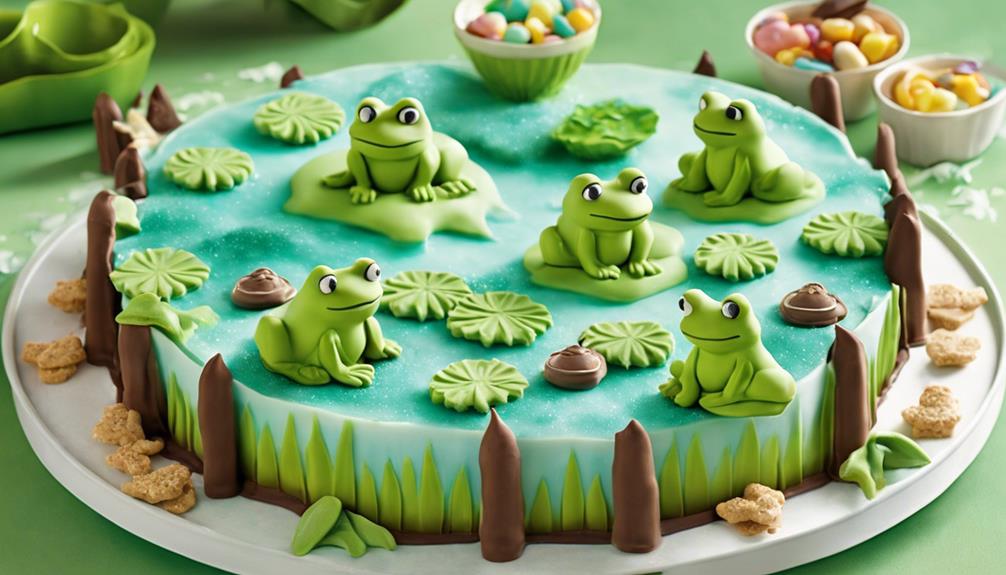 frogs in cookie dough