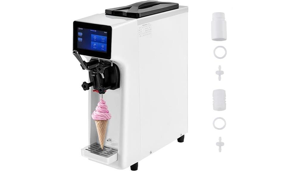 high tech ice cream maker