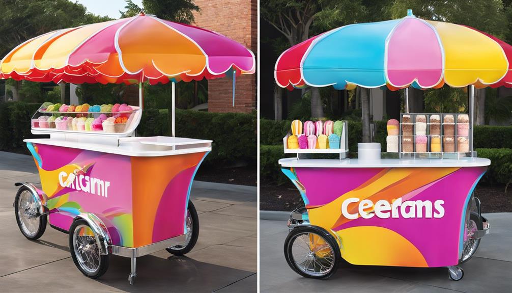 innovative ice cream carts