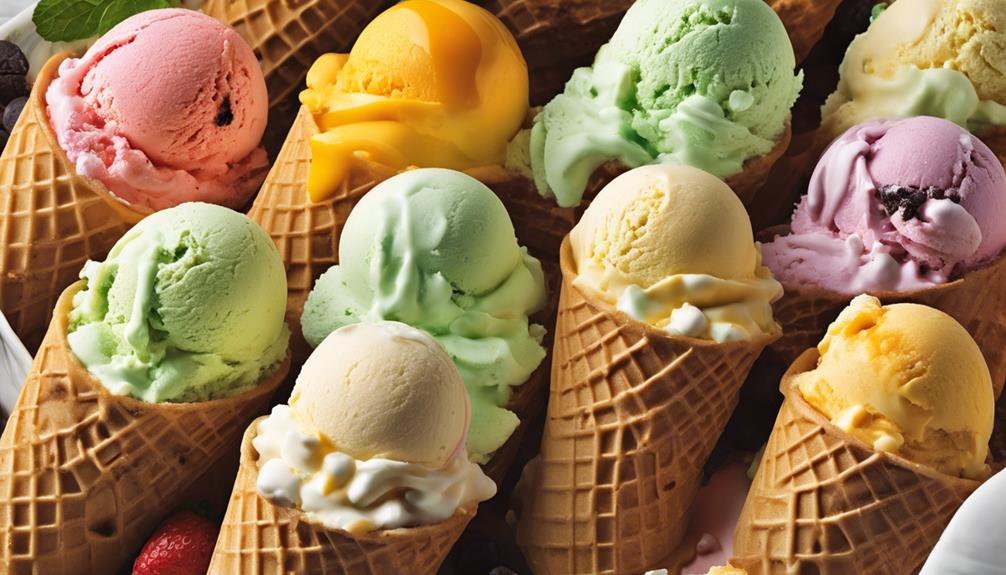 joy ice cream s flavor selection
