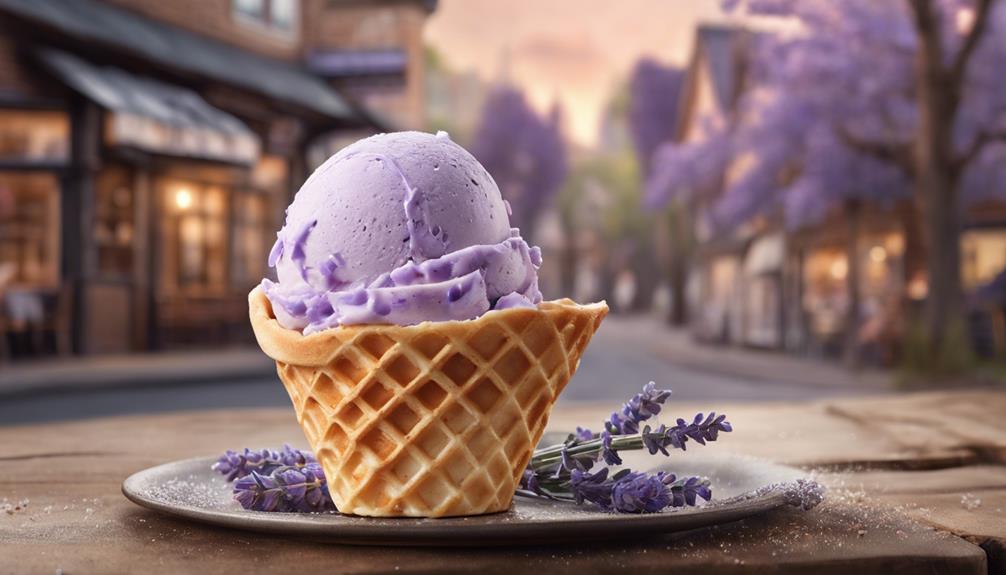 lavender ice cream popularity