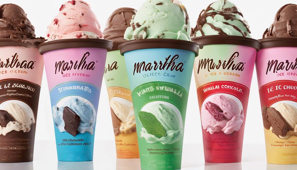 martha s ice cream variety