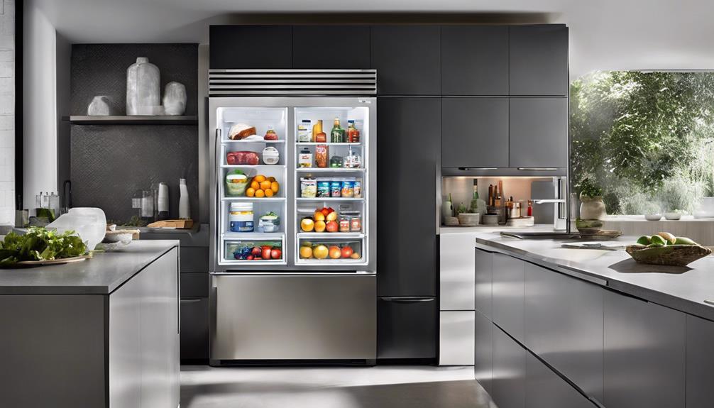 refrigerator features water dispenser