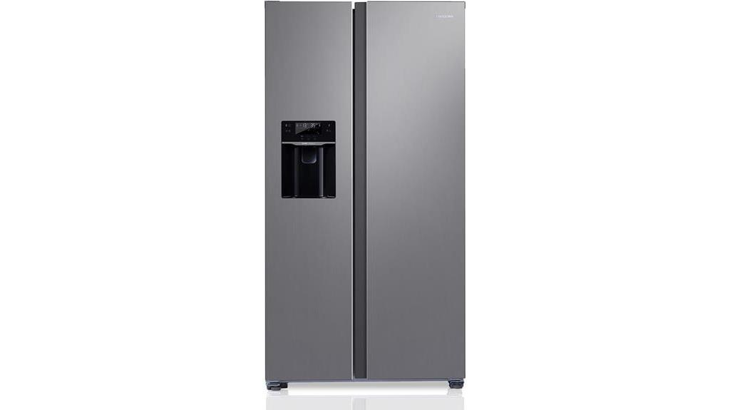 refrigerator with ice dispenser
