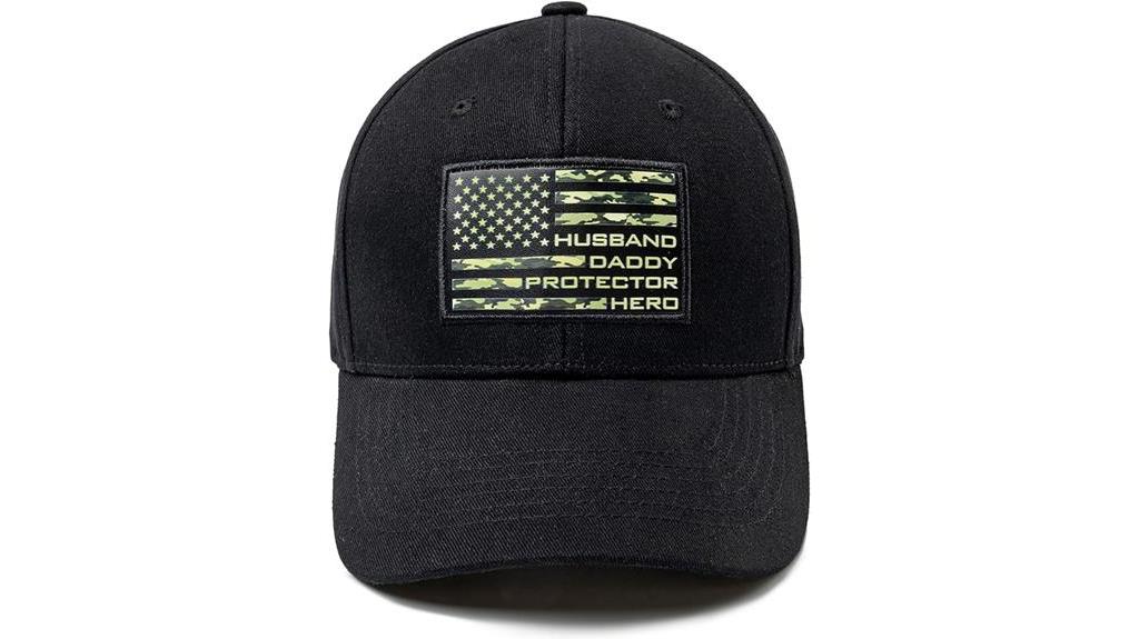 american flag camo hat
