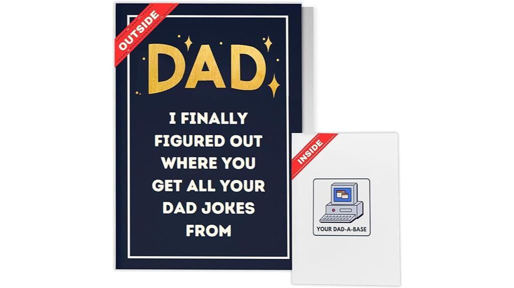 dad joke on card
