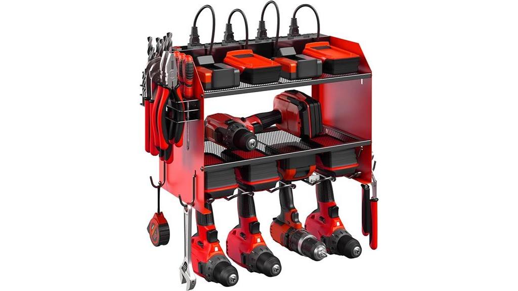 efficiently store power tools