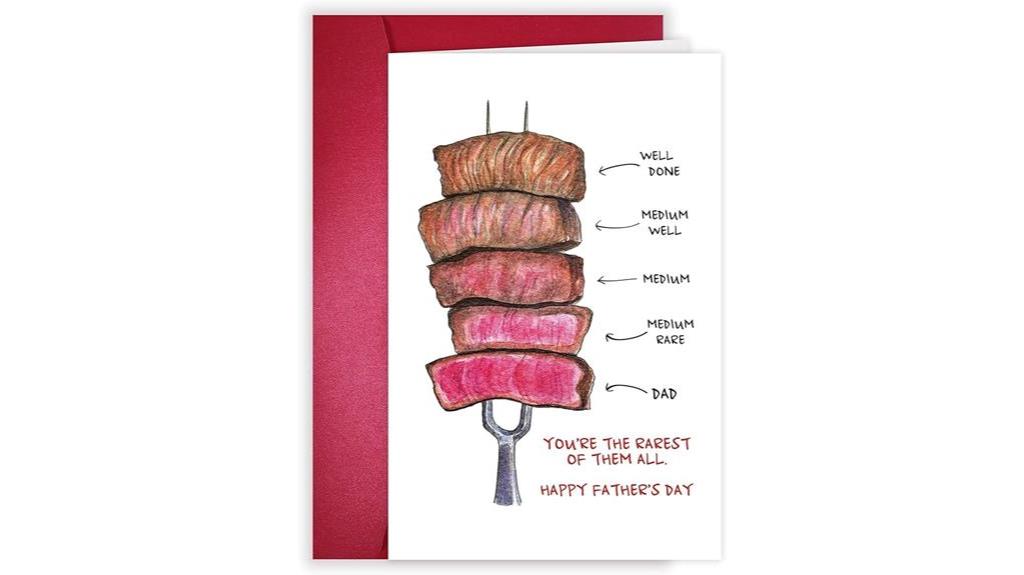 father s day grill card