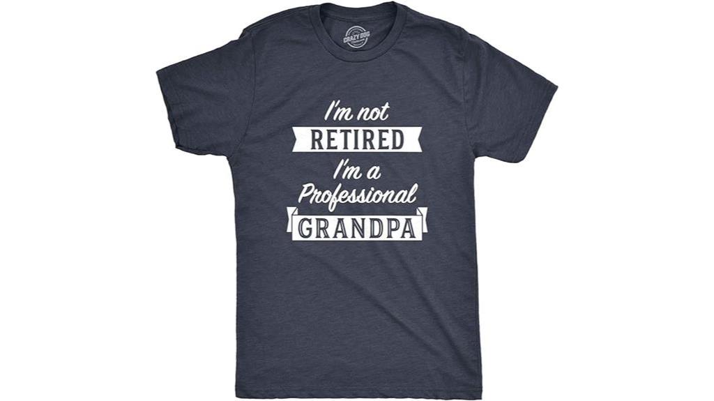 funny retirement grandpa t shirt