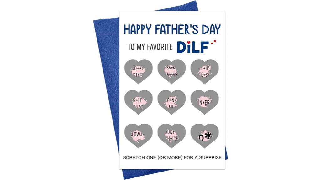 humorous scratch off father s day