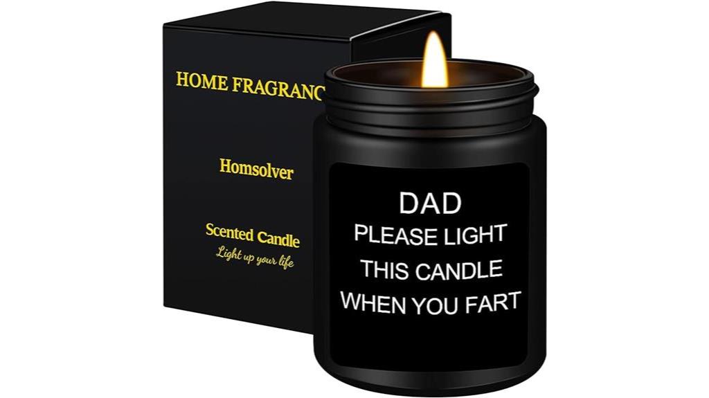 meaningful scented candle gift