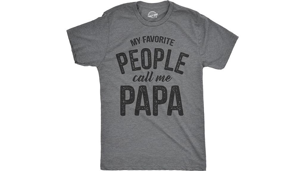papa crazy dog t shirt