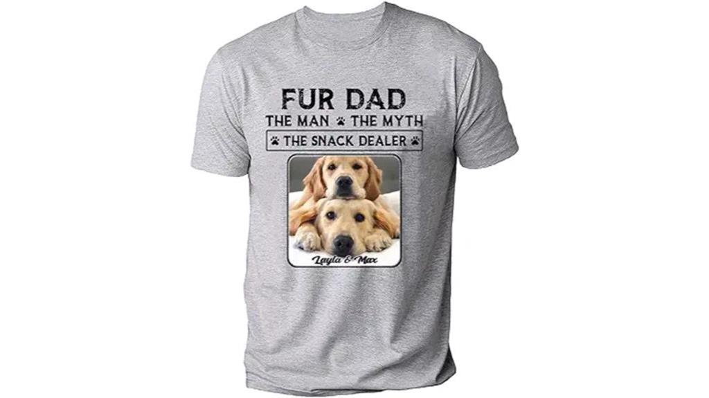 personalized shirt for dog dads