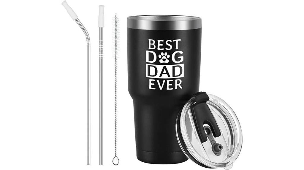 travel tumbler for dog dads