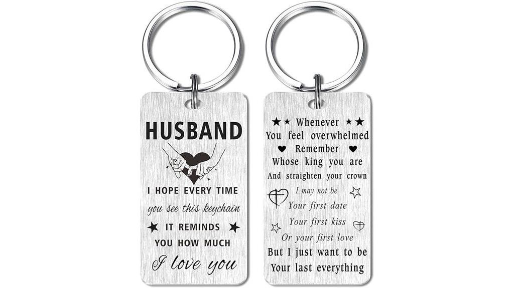 valentines keychain for husband