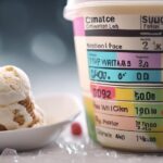 analyzing ice cream ingredients