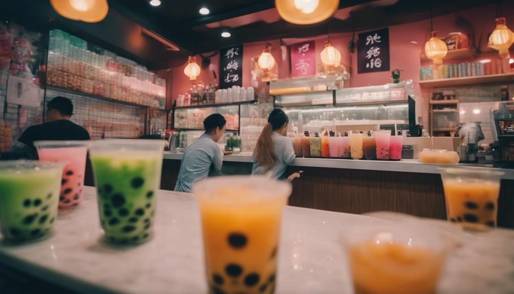 artisanal bubble tea creations