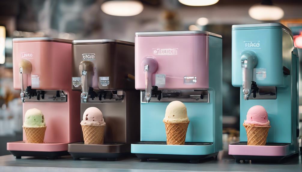 choosing an ice cream machine