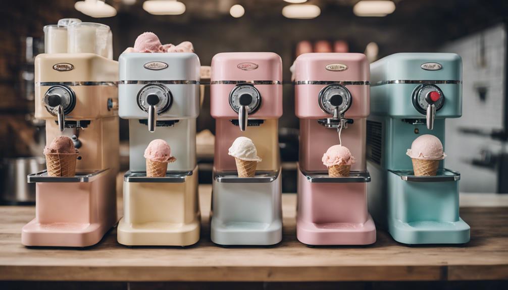 choosing ice cream maker