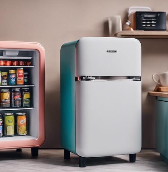 compact fridge with freezer