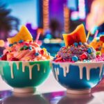 cool desert frozen yogurt