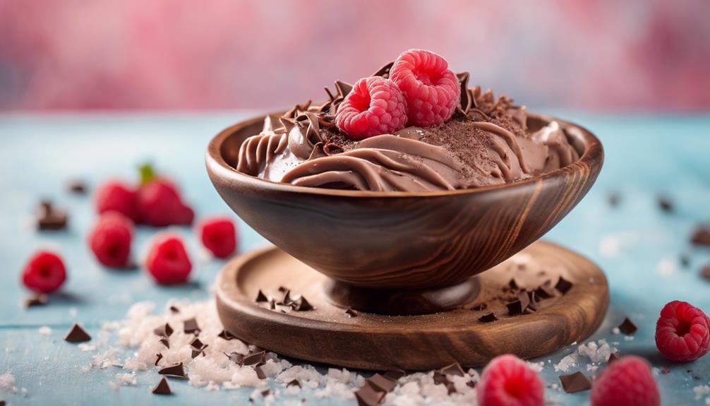 decadent chocolate frozen yogurt