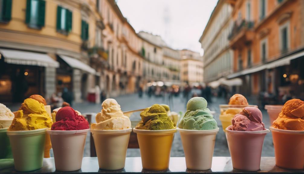 delicious gelato in rome