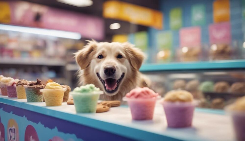 dog ice cream options