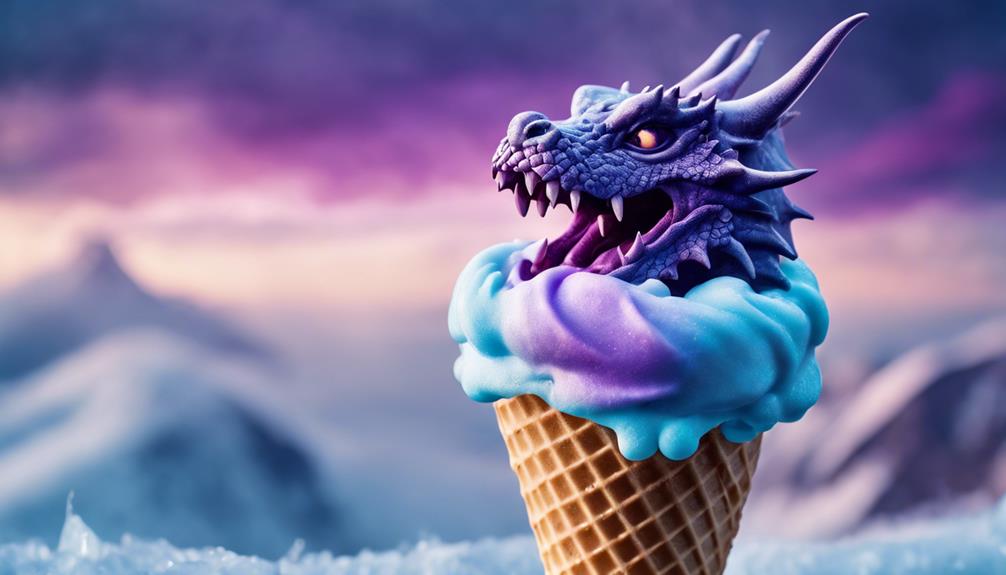 dragon breath ice cream