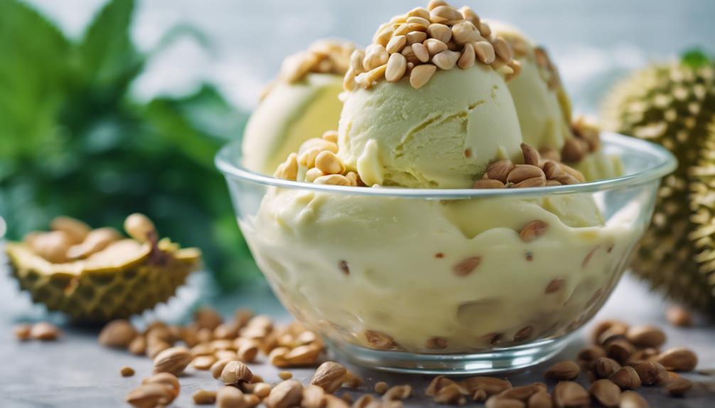 durian ice cream preservation