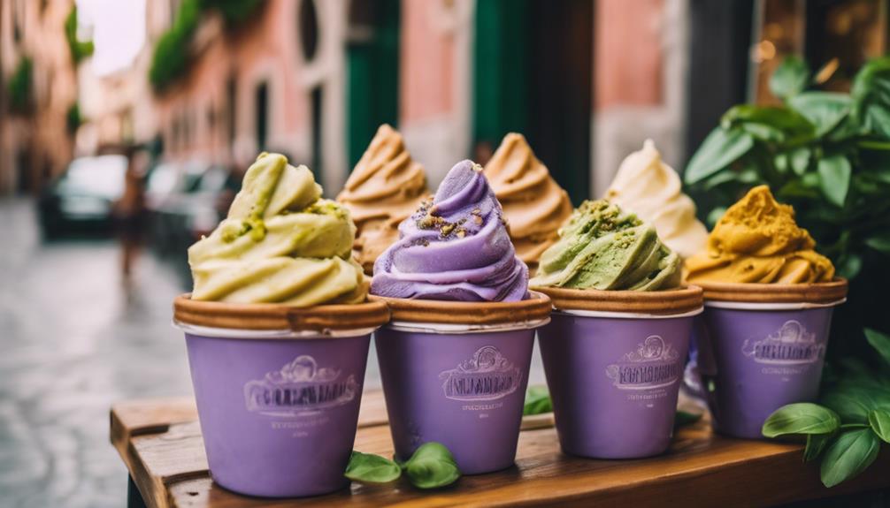 exotic gelato flavor combinations