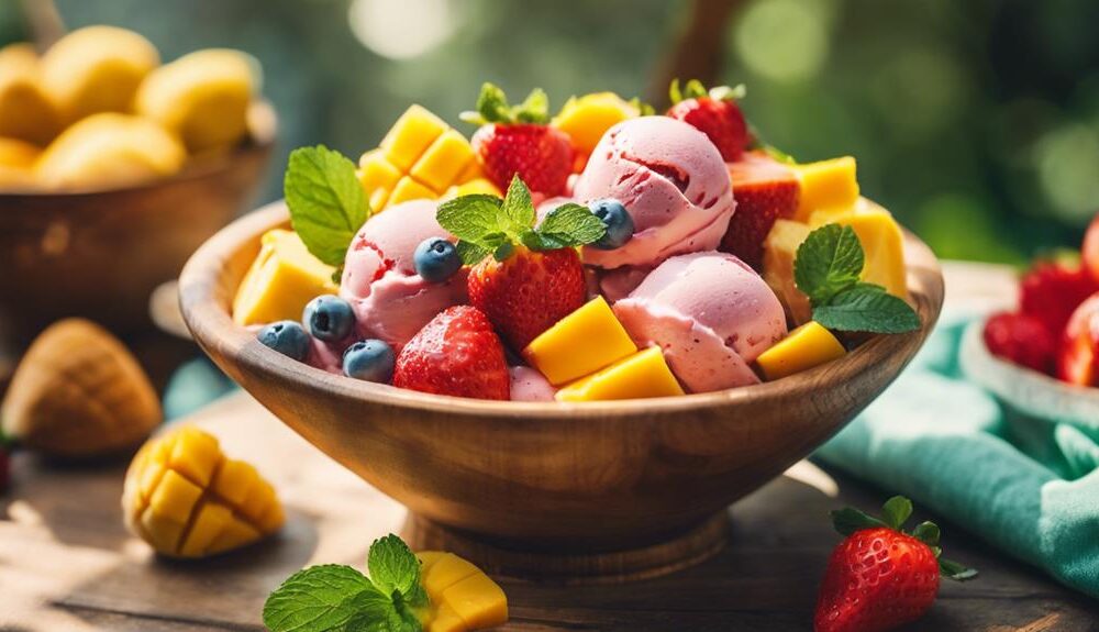 fresh fruity gelato delight