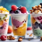 frozen yogurt calorie information