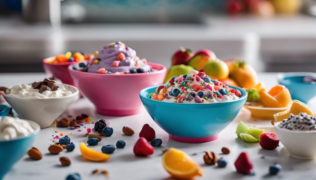 frozen yogurt key components