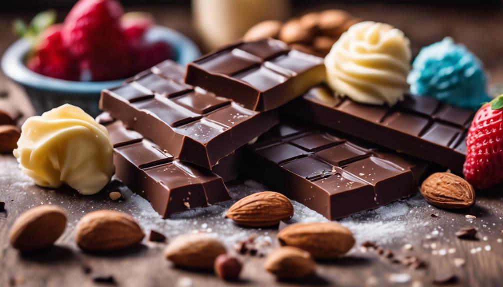 gelato and chocolate pairing