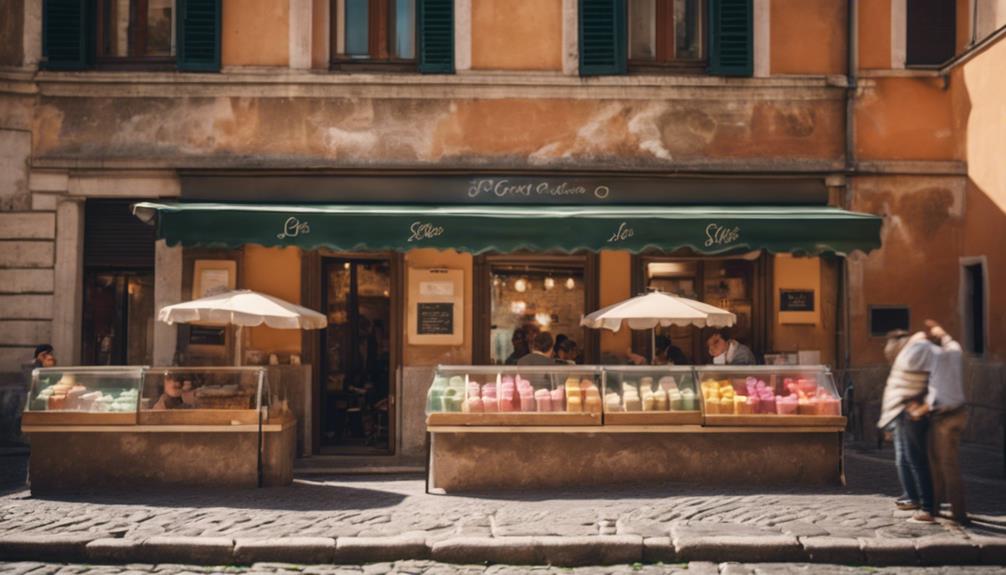 gelato exploration in rome