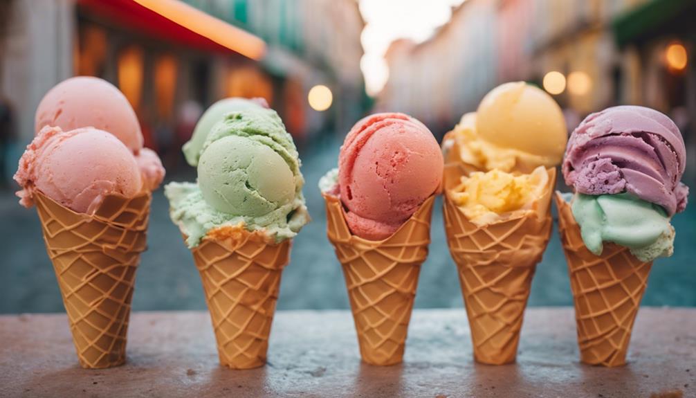 gelato shop comparison analysis