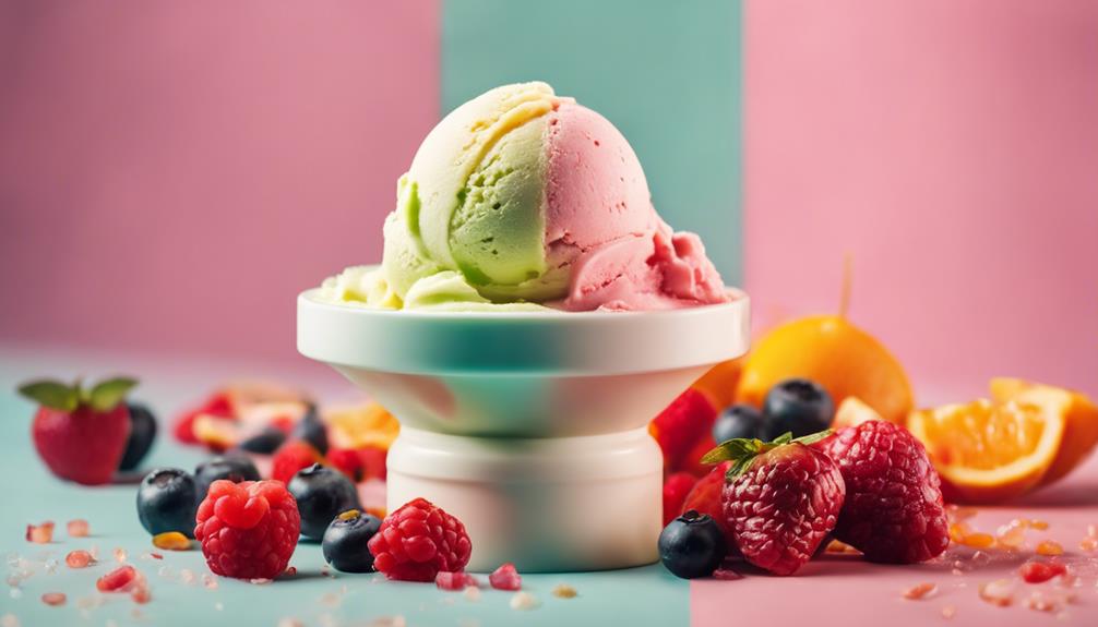 gelato versus sorbet nutrition