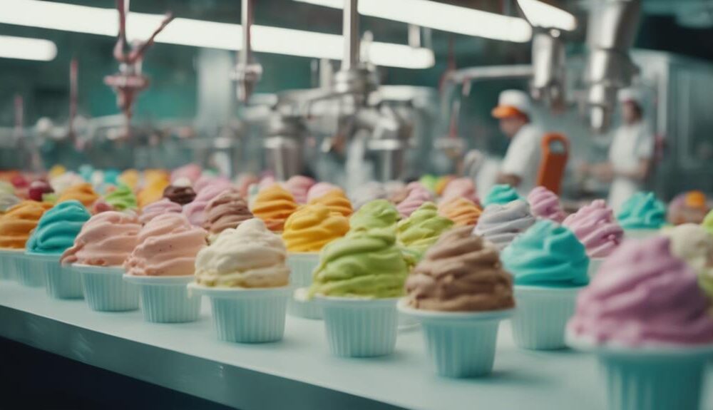 ice cream factory tour