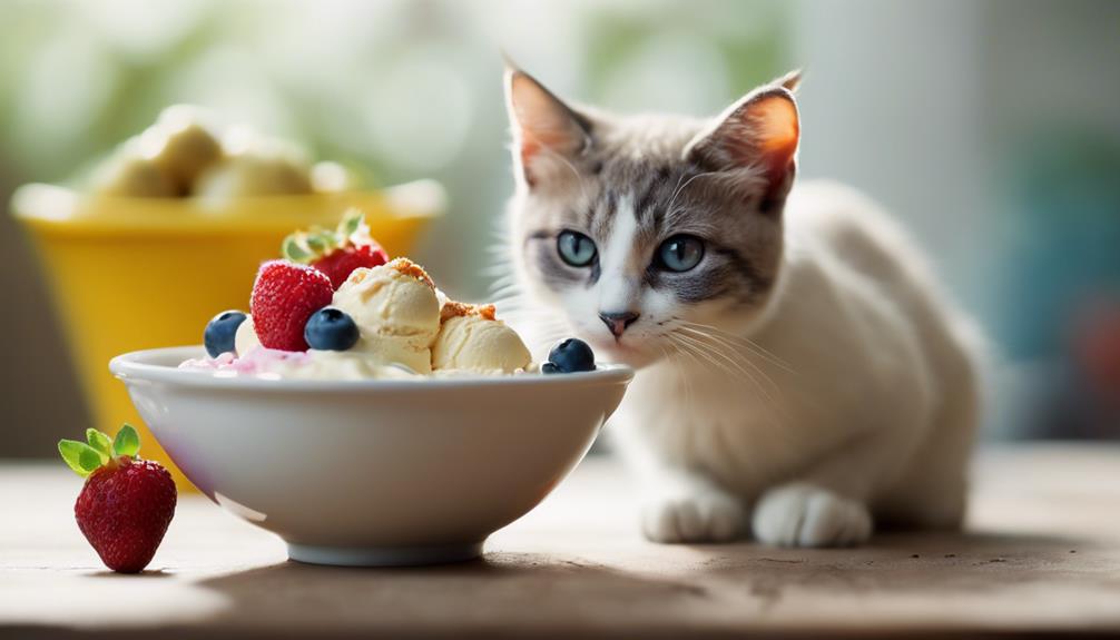 ice cream for felines