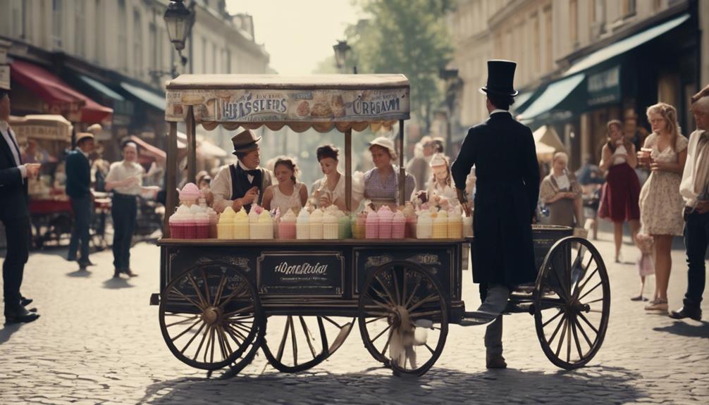 ice cream history pioneers