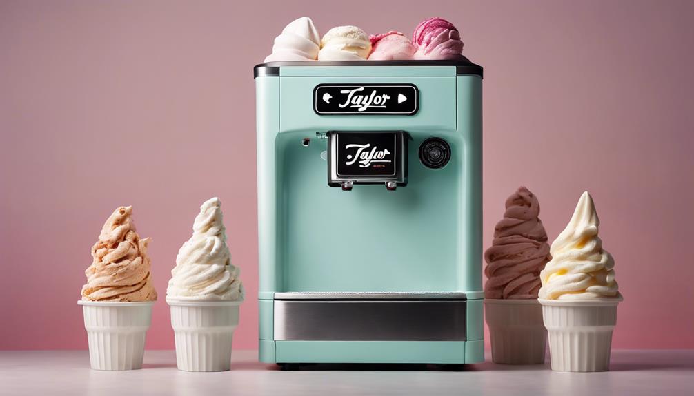 ice cream machine options